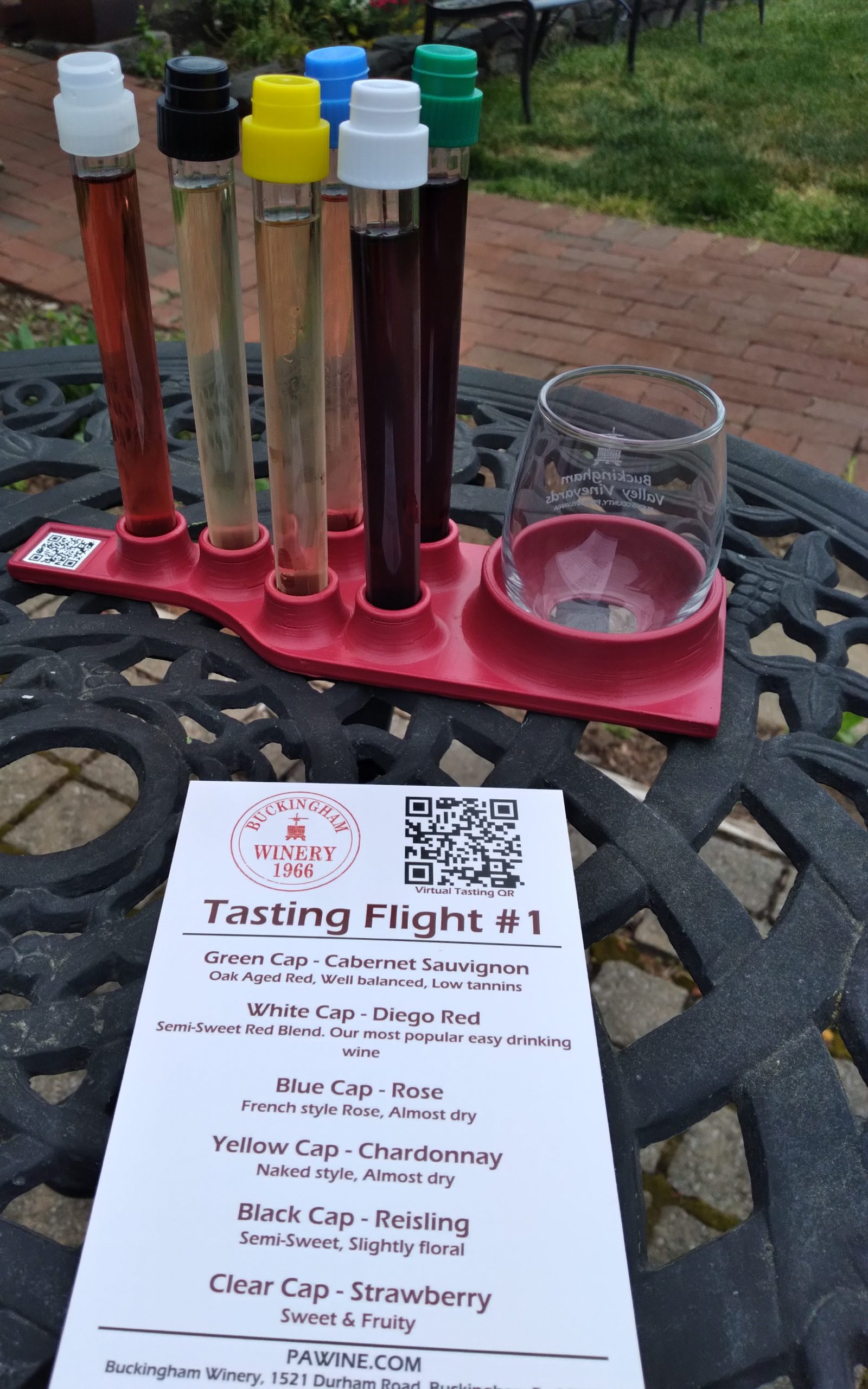 Buckingham Debuts New Wine Tasting Flight, Canned Wine Bucks County