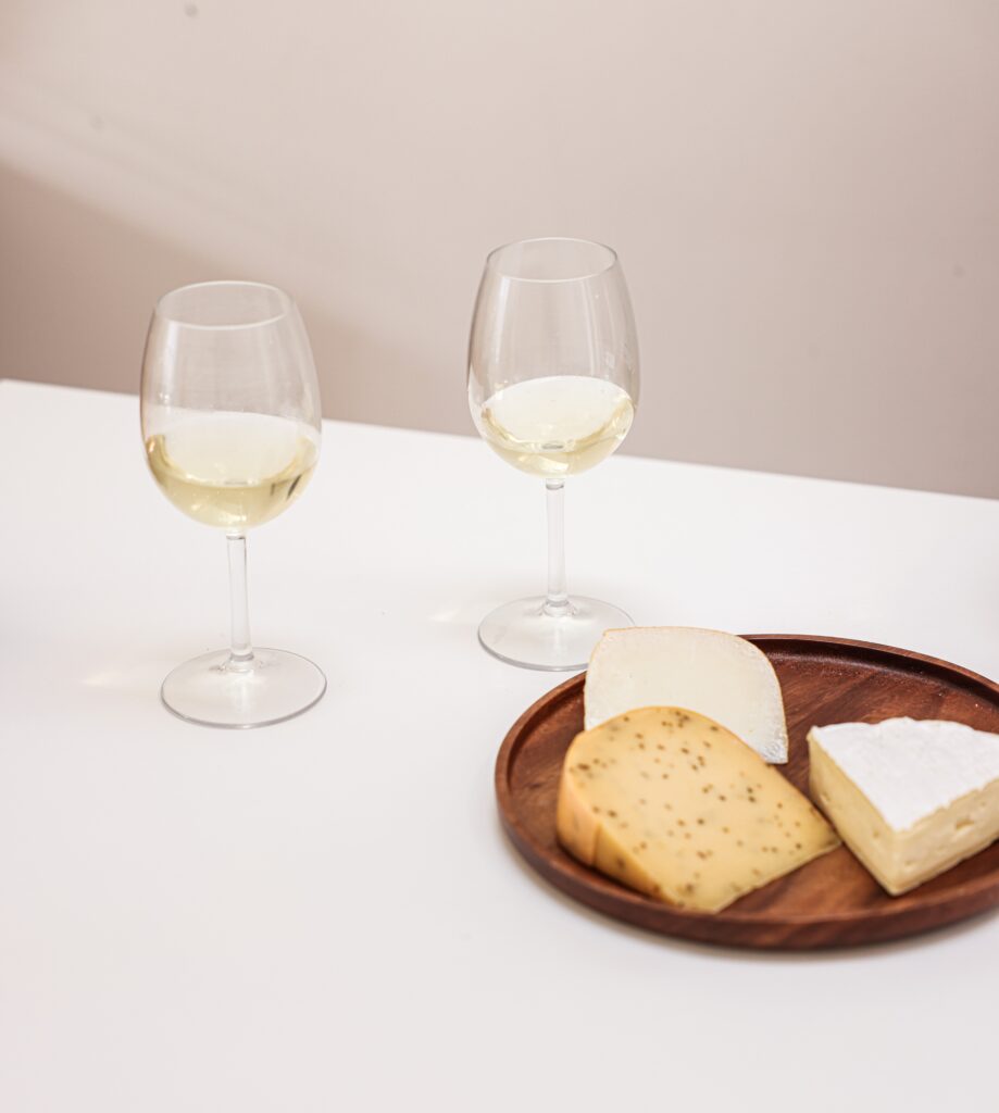 Each of the eight Bucks County Wine Trail locations will offer three wines paired with three cheeses.