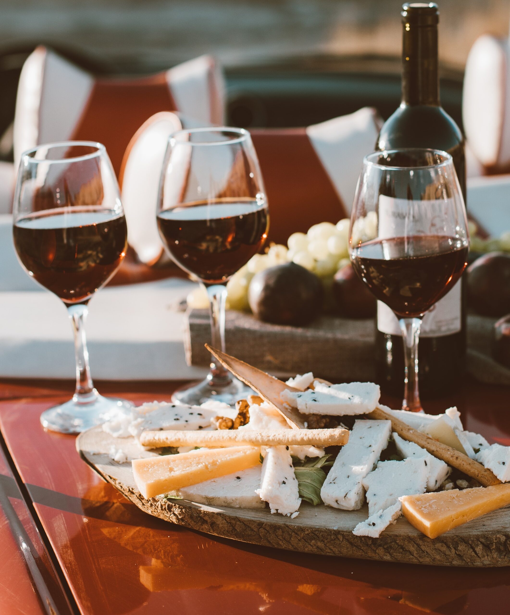 The Bucks County Wine Trail's Wine & Cheese Tasting Experience features samples to please every palate.